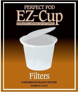 0885246333996 - EZ-CUP FILTER PAPERS BY PERFECT POD- 4 PACK (200 FILTERS)
