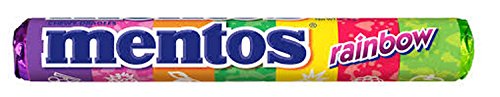 8852532002340 - MENTOS THE CHEWY RAINBOW CANDY - MENTOS RAINBOW FLAVOR CANDY 3 ROLLS