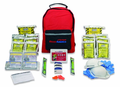 0885253786624 - READY AMERICA 70280 EMERGENCY KIT, 2-PERSON, 3-DAY BACKPACK