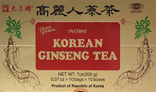 0885259474273 - PRINCE OF PEACE INSTANT KOREAN PANAX GINSENG TEA - 100 COUNT