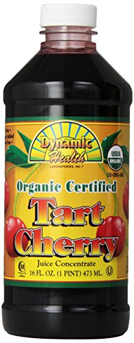 0885259914489 - DYNAMIC HEALTH 100% PURE ORGANIC CERTIFIED TART CHERRY JUICE CONCENTRATE, 16-OUNCE