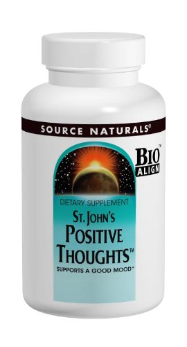 0885259990506 - SOURCE NATURALS: ST. JOHN'S POSITIVE THOUGHTS, 90 TABS