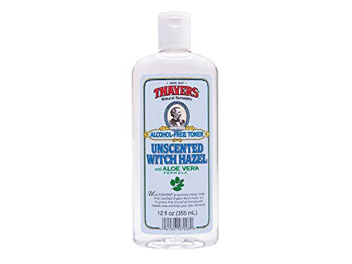 0885260112744 - THAYERS ALCOHOL-FREE WITCH HAZEL TONER WITH ALOE VERA FORMULA, UNSCENTED, 12 FLUID OUNCE
