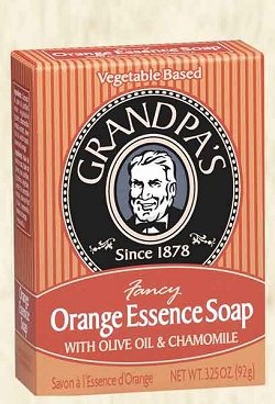 0885260184611 - GRANDPA'S ORANGE ESSENCE BAR SOAP WITH OLIVE OIL AND CHAMOMILE, 3.25 OUNCE