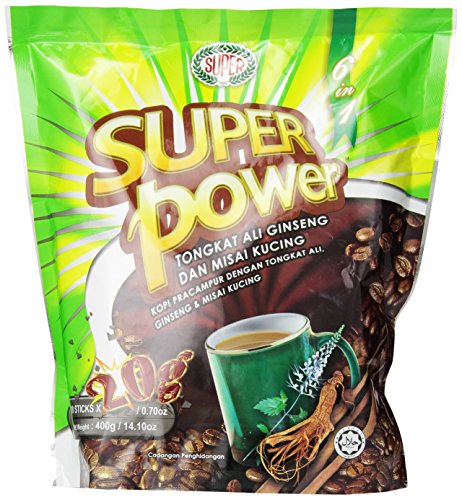 0885260441554 - SUPER 6 IN 1 POWER COFFEE, 20-COUNT
