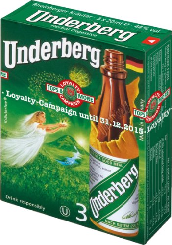 0885260450846 - UNDERBERG NATURAL HERB BITTERS, 2-OUNCE (PACK OF 5)