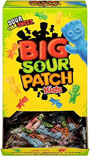 0885260455957 - SOUR PATCH KIDS,NET WEIGHT 46 OUNCES, 240-COUNT INDIVIDUALLY WRAPPED