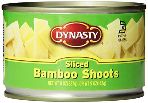0885260460838 - DYNASTY CANNED SLICED BAMBOO SHOOTS, 8-OUNCE (PACK OF 12)