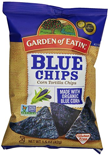 0885260486982 - GARDEN OF EATIN' BLUE CORN TORTILLA CHIPS, 1.5 OUNCE BAGS (PACK OF 24)