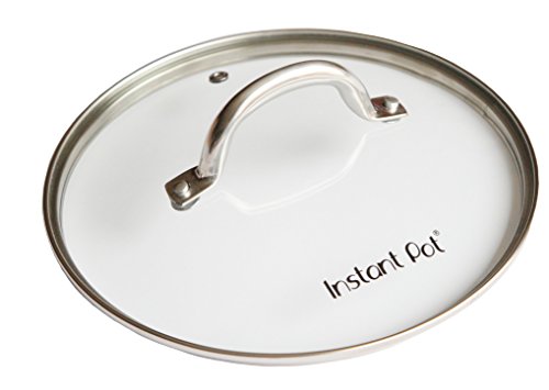 0885260703850 - INSTANT POT TEMPERED GLASS LID FOR ELECTRIC PRESSURE COOKERS, 9, STAINLESS STEEL
