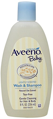 0885262919969 - AVEENO BABY WASH & SHAMPOO, LIGHTLY SCENTED, 8 OUNCE (PACK OF 2)