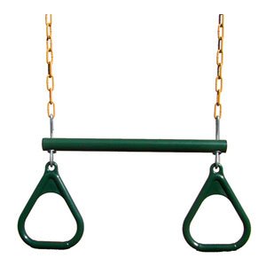 0885264180275 - GORILLA PLAYSETS TRAPEZE ASSEMBLY WITH RINGS--17 IN.