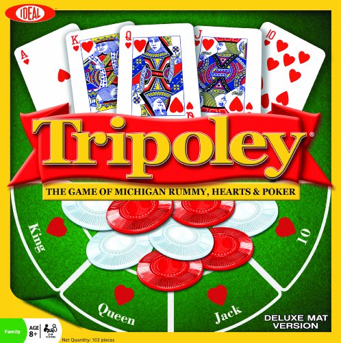 0885266449110 - IDEAL TRIPOLEY DELUXE MAT EDITION CARD GAME
