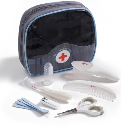 0885272649504 - THE FIRST YEARS AMERICAN RED CROSS DELUXE GROOMING ESSENTIALS KIT