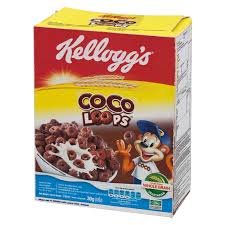 8852756233056 - KELLOGG'S COCO LOOPS WHOLE GRAIN BREAKFAST CEREAL CHOCOLATE 25G (PACK OF 6)