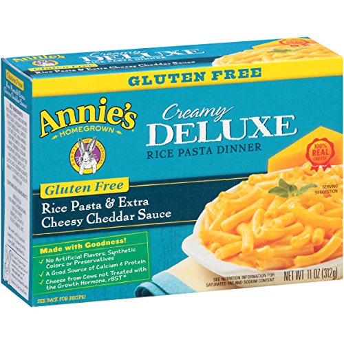 0885292624949 - ANNIE'S HOMEGROWN GLUTEN FREE CREAMY DELUXE RICE PASTA DINNER, 11-OUNCE BOXES (PACK OF 6)