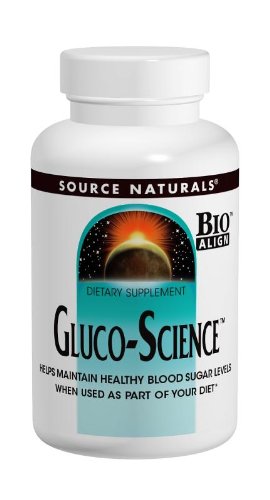 8852929567629 - SOURCE NATURALS GLUCO-SCIENCE, 180 TABLETS
