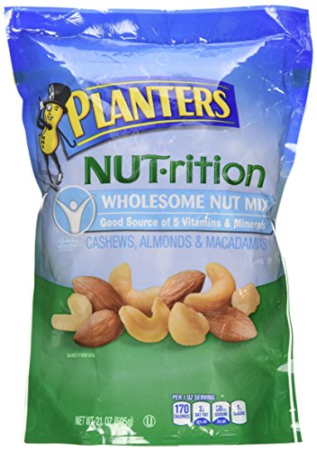 0885294915847 - PLANTERS NUT-RITION WHOLESOME NUT MIX 21 OZ
