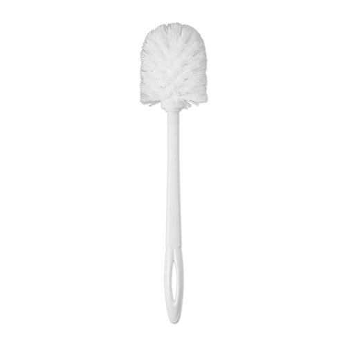 0885300019972 - RUBBERMAID COMMERCIAL FG631000WHT TOILET BOWL BRUSH WITH PLASTIC HANDLE