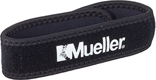 0885303627648 - MUELLER JUMPER'S KNEE STRAP, BLACK, ONE SIZE FITS MOST, 1-COUNT PACKAGES (PACK OF 3)