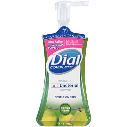 0885306014353 - DIAL COMPLETE FOAMING HAND WASH, FRESH PEAR, 7.5-OUNCE BOTTLES (PACK OF 8)