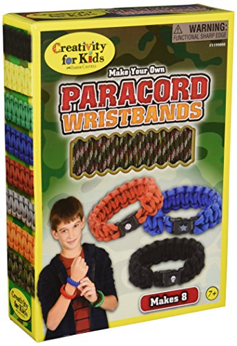 0885308063021 - CREATIVITY FOR KIDS MAKE YOUR OWN PARACORD WRISTBANDS