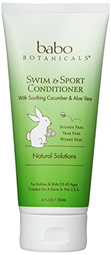 0885308722393 - BABO BOTANICALS SWIM AND SPORT CONDITIONER, CUCUMBER ALOE, 6 OUNCE