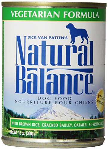 0885310451687 - NATURAL BALANCE CANNED DOG FOOD, VEGETARIAN RECIPE, 12 PACK OF 13 OUNCE CANS