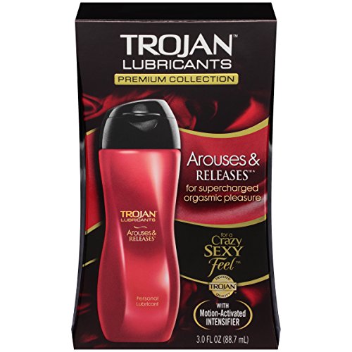 0885310472163 - TROJAN LUBRICANTS AROUSES AND RELEASES, 3 OUNCE