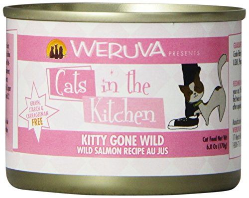 0885310475522 - WERUVA CATS IN THE KITCHEN KITTY GONE WILD CAT FOOD (6 OZ (24 CAN CASE))