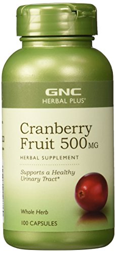 0885319266510 - GNC HERBAL PLUS WHOLE HERB CRANBERRY 500MG 100 CAPSULES