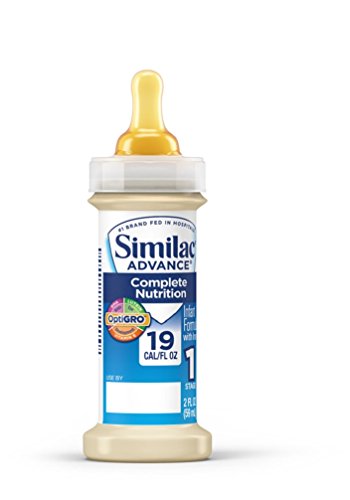 0885330876361 - SIMILAC ADVANCE NEWBORN INFANT FORMULA WITH IRON, STAGE 1 READY-TO-FEED BOTTLES, 2 OUNCE, (PACK OF 48) (PACKAGING MAY VARY)