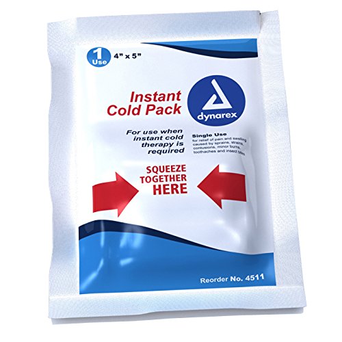 0885331295086 - DYNAREX INSTANT COLD PACK, 4 INCHES X 5 INCHES, 24-COUNT