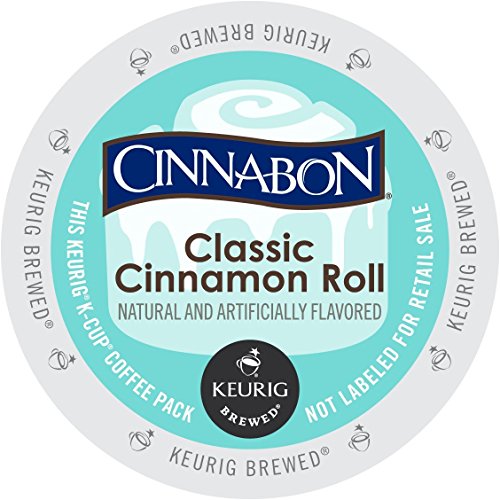 0885332650174 - CINNABON K-CUP PORTION PACK FOR KEURIG BREWERS, CLASSIC CINNAMON ROLL, 24 COUNT