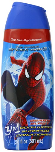 0885338577680 - MARVEL SPIDER MAN 3 IN 1 BODY WASH, 20 OUNCE