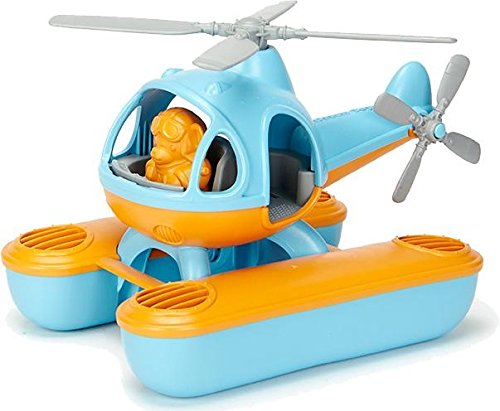 0885339706515 - GREEN TOYS SEACOPTER, BLUE/ORANGE