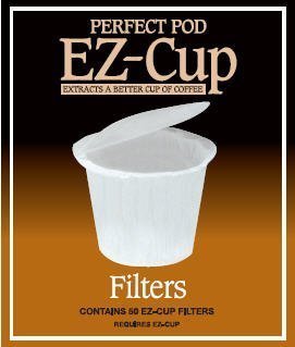 0885340186856 - EZ-CUP FILTER PAPERS BY PERFECT POD- 3 PACK (150 FILTERS)