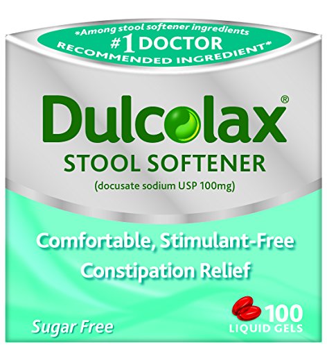 0885342357759 - DULCOLAX STOOL SOFTENER, 100 COUNT
