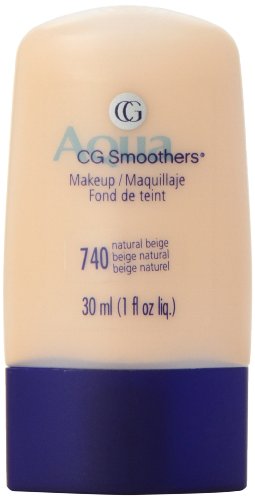 0885348914208 - COVERGIRL SMOOTHERS LIQUID MAKE UP, NATURAL BEIGE 740, 1 OUNCE PACKAGE