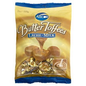 0885350590438 - GOOD PRODUCT ARCOR BUTTER MILK TOFFEE150G.