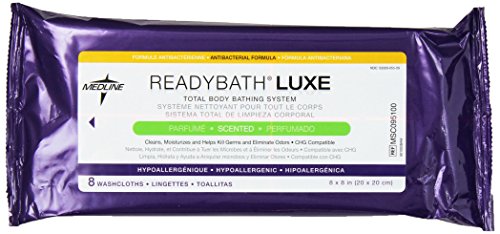 0885354946910 - READYBATH LUXE FORMULA, SCENTED, 8 COUNT (PACK OF 24)
