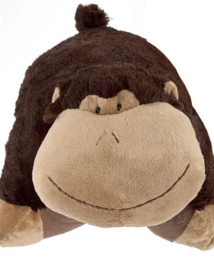 0885356823530 - MY PILLOW PET SILLY MONKEY - LARGE (BROWN)