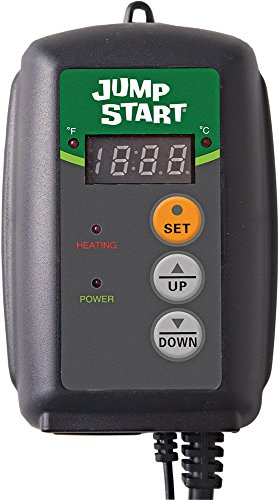 0885358064016 - JUMP START MTPRTC, DIGITAL ETL-CERTIFIED HEAT MAT THERMOSTAT FOR SEED GERMINATION, REPTILES AND BREWING