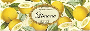 0885358407424 - SAPONIFICIO ARTIGIANALE FIORENTINO YELLOW LIMONE SOAP SET 3 X 5.29 OZ. FROM ITALY