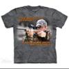 0885361733190 - THE MOUNTAIN GREY COTTON BROCCOLI OUTDOOR DESIGN NOVELTY ADULT T-SHIRT (M) NEW