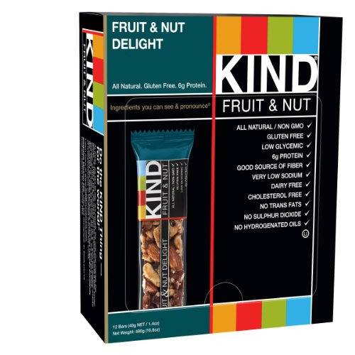 0885367083275 - KIND FRUIT & NUT, FRUIT & NUT DELIGHT, ALL NATURAL, GLUTEN FREE BARS 1.4 OUNCE, 12 COUNT