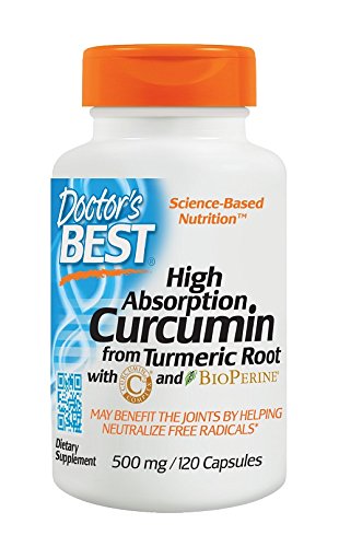 0885367159109 - DOCTOR'S BEST CURCUMIN C3 COMPLEX WITH BIOPERINE (500 MG), CAPSULES, 120-COUNT