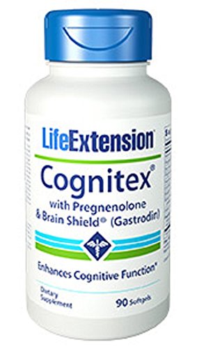 0885367168583 - LIFE EXTENSION COGNITEX PLUS PREGNENOLONE WITH BRAIN SHIELD SOFTGELS, 90 COUNT