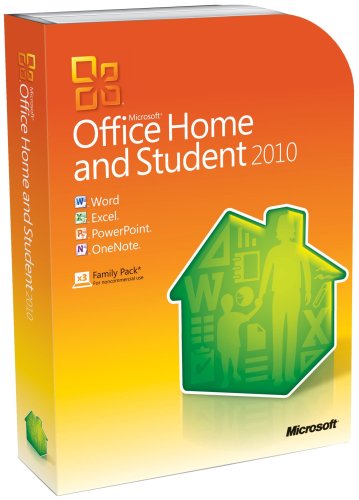 0885370047714 - MICROSOFT OFFICE HOME AND STUDENT 2010 FAMILY PACK, 3PC (DISC VERSION)