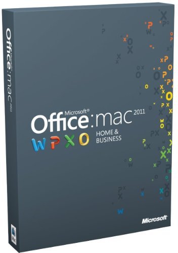 0885370312355 - OFFICE MAC HOME AND BUSINESS 2011 - (1 USER/2 INSTALLS)